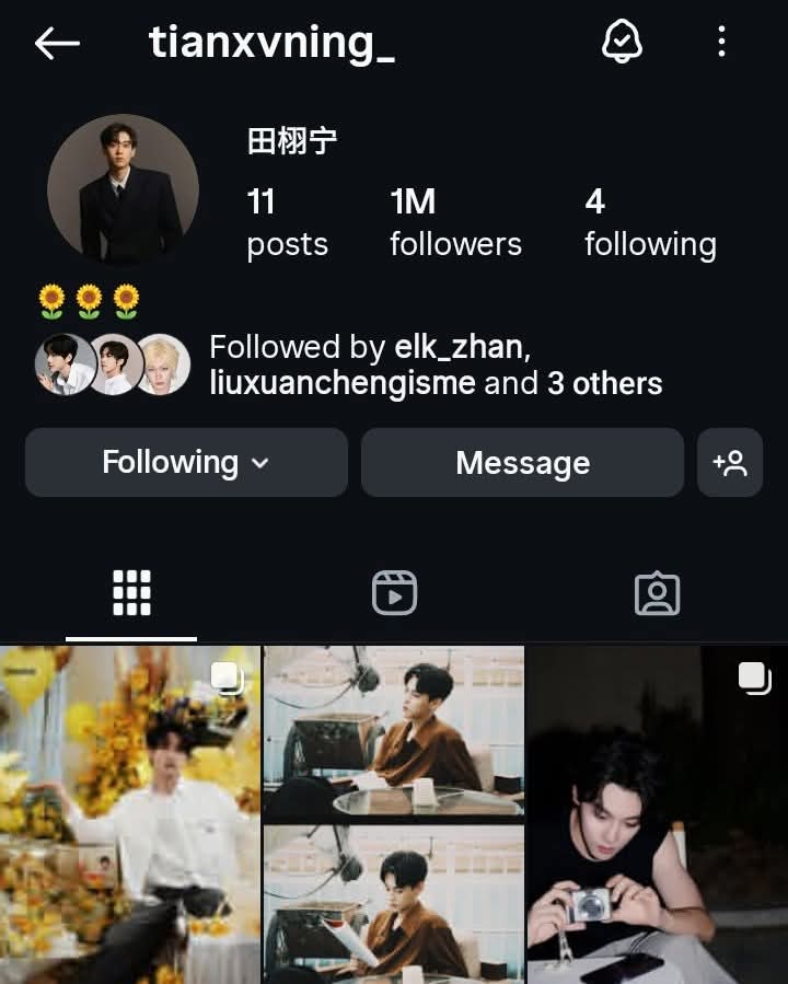 TXNZY_MyanmarFC's tweet image. Congratulations for 1M ig followers 🎉 So proud of you Tian Xuning

TIAN XUNING 1M IG FOLLOWERS 
#XuningOurMillionStar