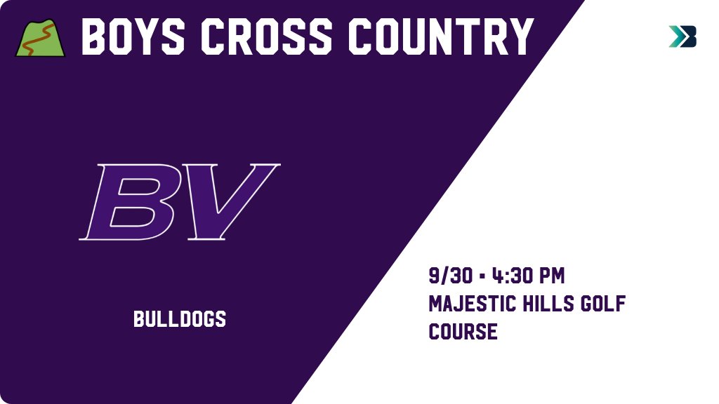 Boys Cross Country (Junior High) Meet Day! - Check out the event preview for the Boyer Valley Bulldogs. It starts at 4:30 PM and is at Majestic Hills Golf Course. gobound.com/ia/ihsaa/boysc…