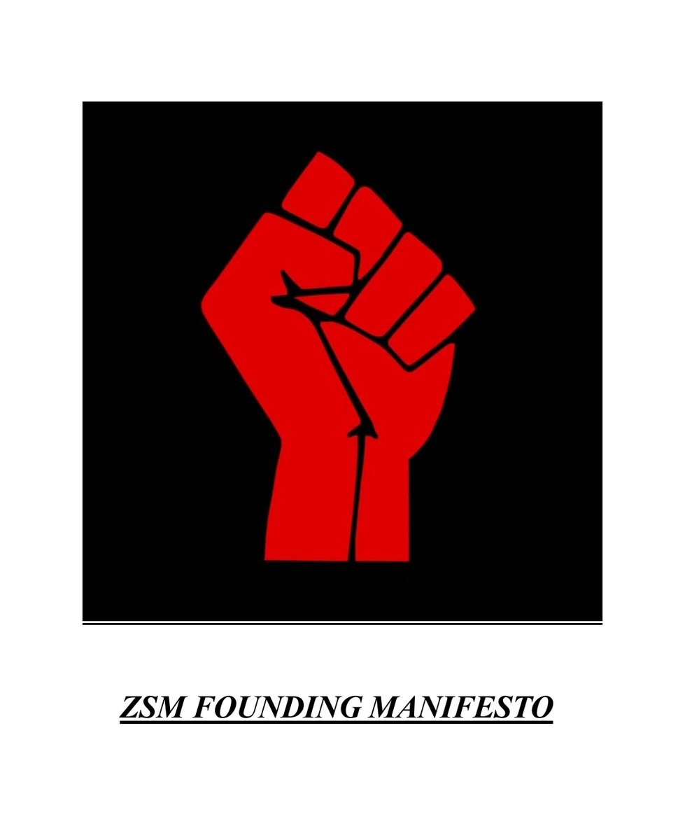 1/6
Zimbabwe's working-class poor,unemployed youths,students &amp; marginalized – your voice has a home! ZSM stands UNITED for Justice,Dignity &amp; Equality. We fight for a Zimbabwe where resources serve the PEOPLE, not profiteers. Join the movement! #ZimSolidarity #PeopleOverProfit✊️