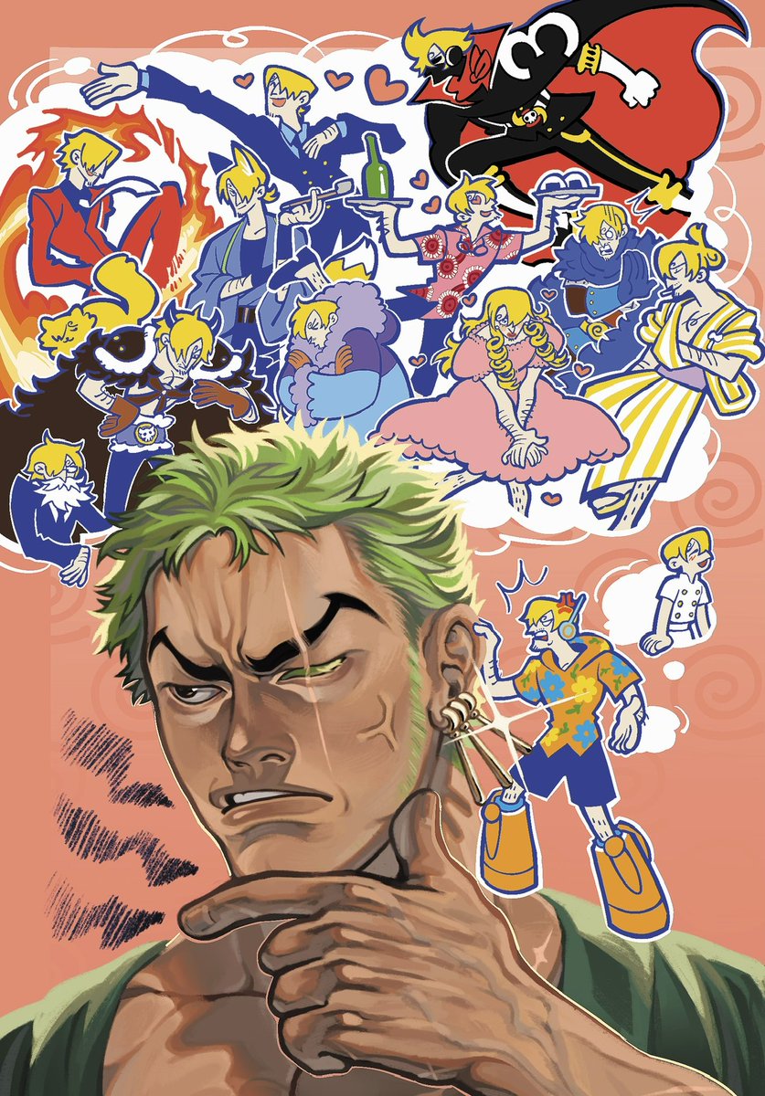 DedAma75092's tweet photo. Old art #ZoSan https://t.co/Xfkumnk5dv