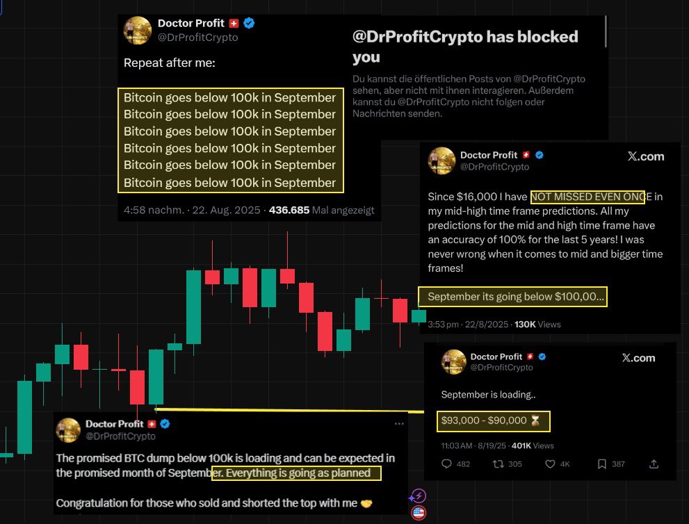 KryptoWolfGER's tweet image. PLEASE DO NOT IGNORE THIS POST

🚨 The Truth About Dr. Profit 🚨

A man with nearly 500,000 followers on X and millions reached on Crypto Twitter. Who has a paid Telegram group. 

This is not hate. This is accountability.
Like &amp;amp; Comment so more people see this. Interact with that…