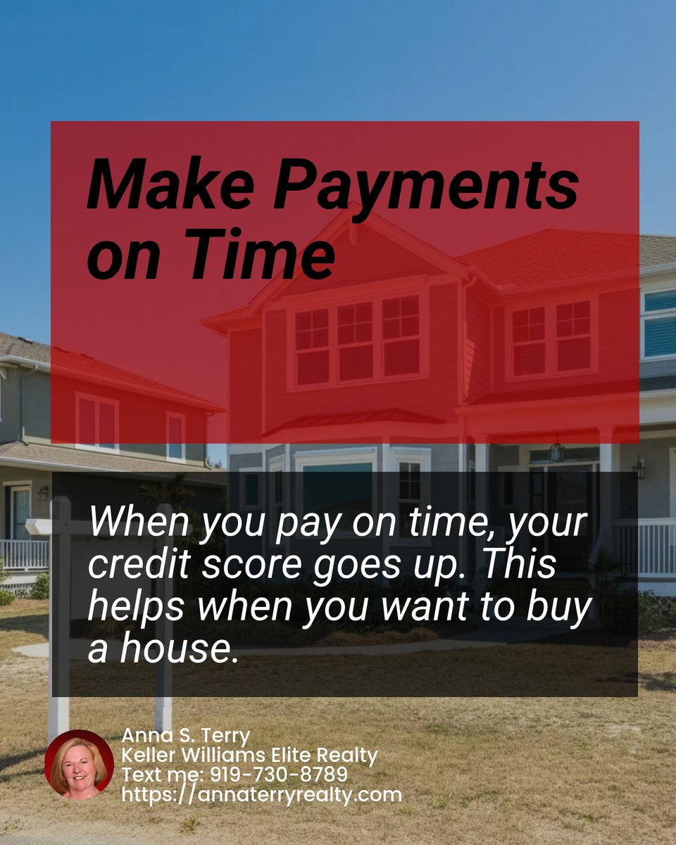 AnnaSTerryRE's tweet image. Want to buy your first home? 🔑 Credit cards can be your allies! Make timely payments &amp;amp; watch your credit score rise. 💳 It’s like adulting with perks. Curious about more home-buying tips? Let’s chat! What’s your credit score goal? 🤔 #HomeBuyerTips