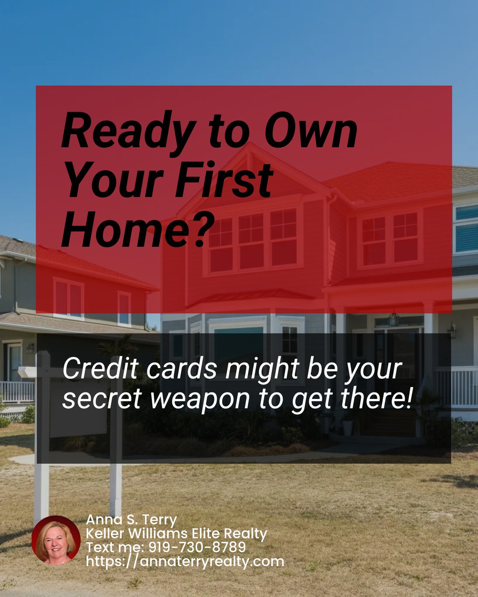 AnnaSTerryRE's tweet image. Want to buy your first home? 🔑 Credit cards can be your allies! Make timely payments &amp;amp; watch your credit score rise. 💳 It’s like adulting with perks. Curious about more home-buying tips? Let’s chat! What’s your credit score goal? 🤔 #HomeBuyerTips