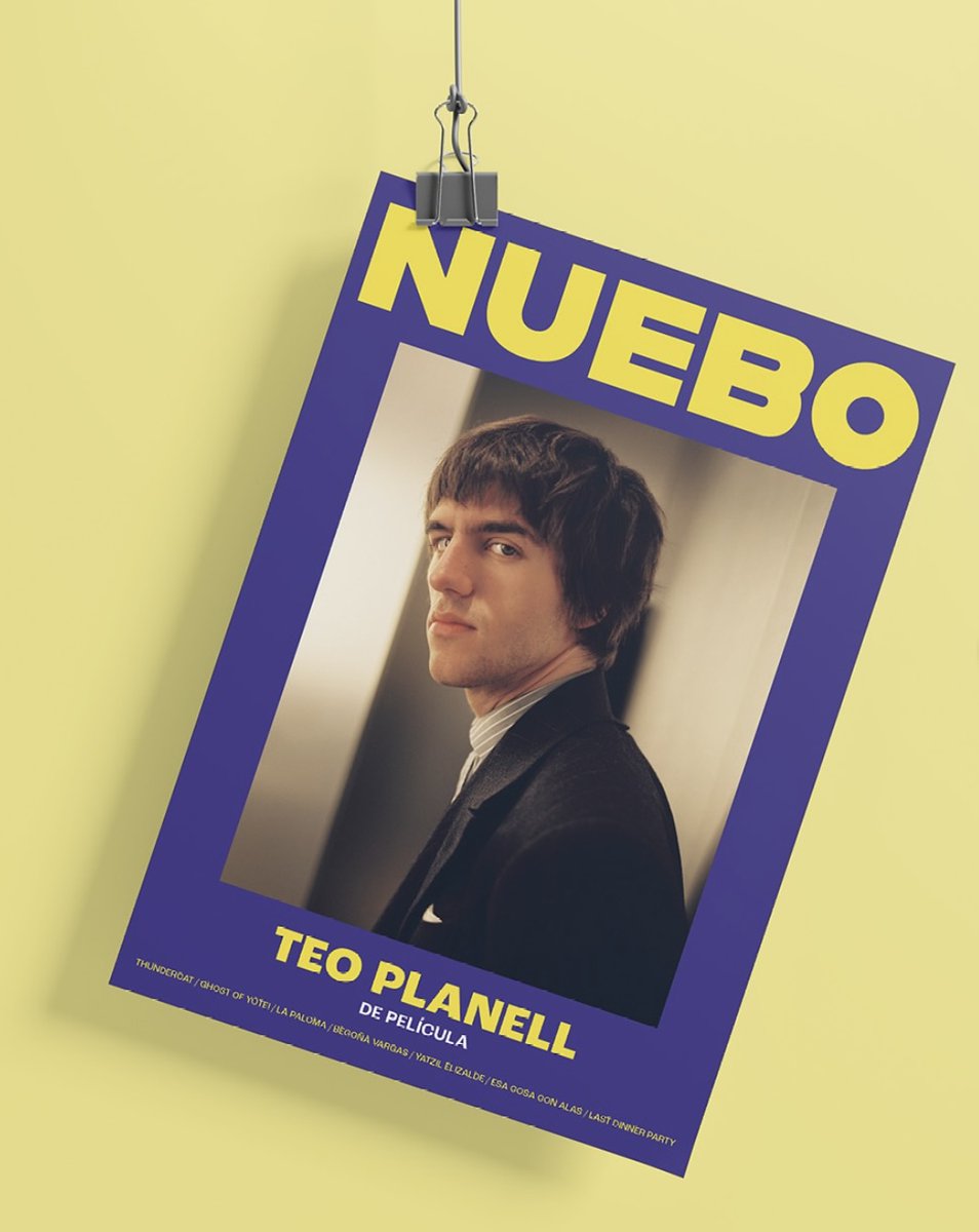 Teo Planell es portada de NUEBO (1/4) en el número de octubre. El madrileño publicó el pasado viernes ‘Demian’, su primer LP, con @interscope. Un álbum trabajado durante años y que cuenta con 2 ejes: la ruptura amorosa y la lectura de la novela de Herman Hesse del mismo título.