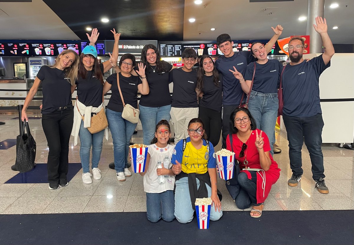 ¡Sonrisas que lo dicen todo! 😍🩵

🦸🦸‍♀️ Nuestros Ayvengers fueron el pasado sábado al cine con más de 200 niños de la Fundación Soñar Despierto, <a href="/ymca_esp/">YMCA España</a> y la <a href="/asociacion_atz/">Asociación Juvenil ATZ</a> para compartir una mañana llena de ilusión.

¡Gracias a todos por hacerlo posible! 👏​🍿​

#Solidaridad