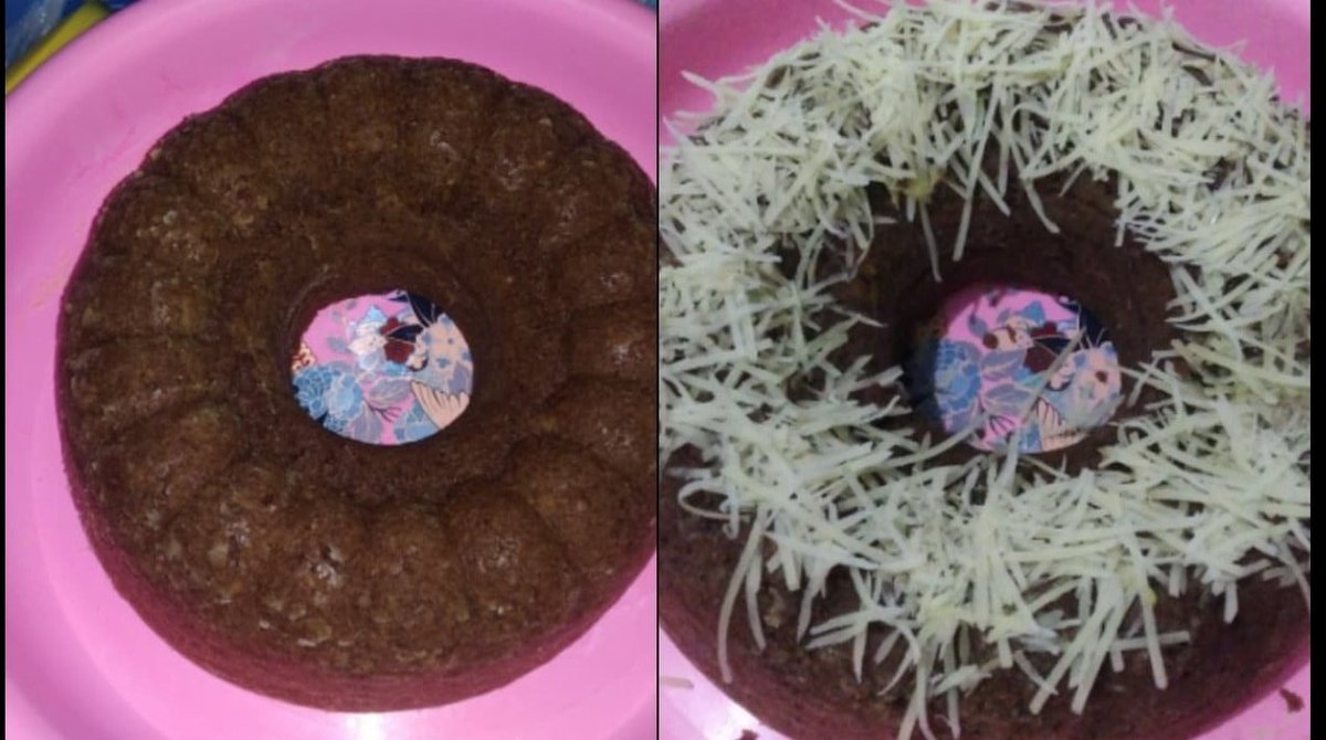 aishedra's tweet photo. @FOOD_FESS Bolu pisang coklat Aslii hand made nihh menulll enduuullll😋 https://t.co/QXKvc991HH