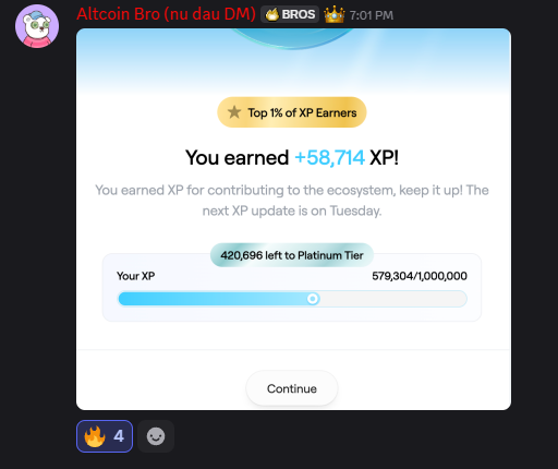 AltcoinSurfers's tweet photo. Another incredible @AbstractChain XP Day 🥳

@ValentinaL51142 97,080 XP
@DenisVlg000 68,417 XP
@geniexbtz 58,714 XP
@Vlad1Ivanciu 51,218 XP

How'd we do this week @Alex_GPEG? 👀 https://t.co/mH1credS3Q