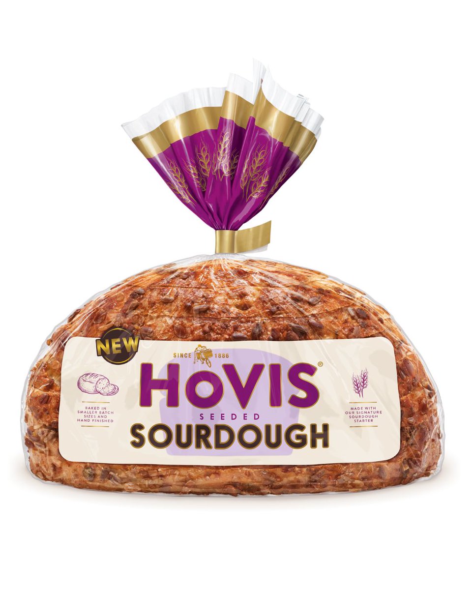 NEW 🍞 Sourdough

Hovis to launch its first sourdough loaves

White Sourdough Cob and Seeded Sourdough Cob available in supermarkets from 13 October for rsp: £2.25/450g

🔗 See where to get them here: thegrocer.co.uk/news/hovis-mak…
