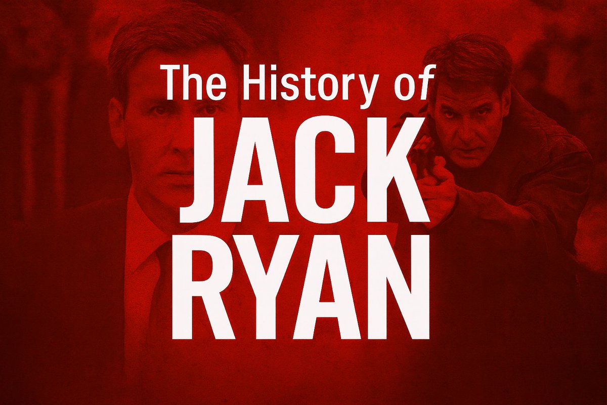 TheRedneckRambl's tweet photo. Step into the thrilling world of espionage and adventure with my latest article, The History of Jack Ryan: From Novel to Movie to TV! 📚🎬 From Tom Clancy’s groundbreaking novels to blockbuster films and the hit Amazon Prime series, discover how Jack Ryan evolved into one of the most iconic characters in modern storytelling. Don’t miss this deep dive into his legacy—check it out here: https://t.co/0PaADepE8Z