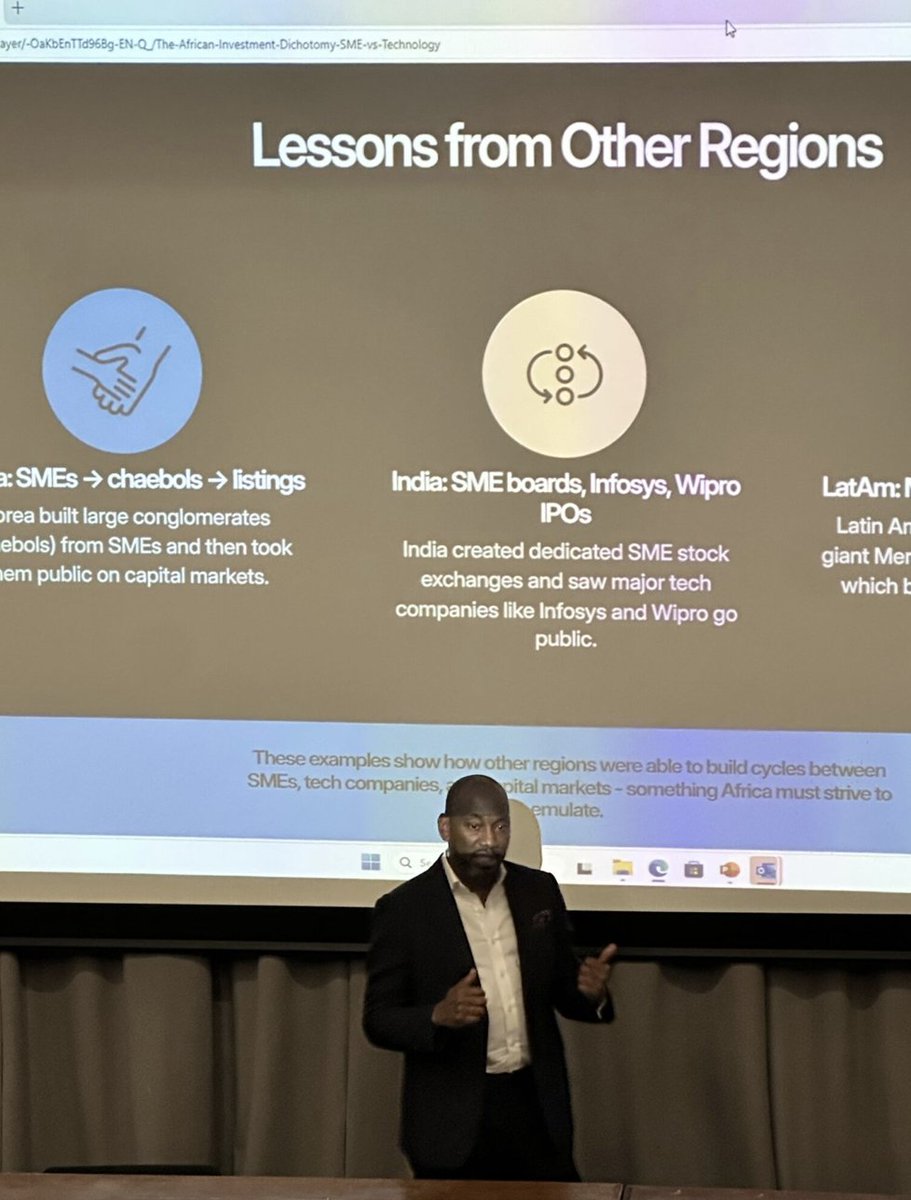 royafrisoc's tweet image. Last night, we kicked off our Autumn/Winter Series of the African Conversations Lecture Series with @GOduneye as our Guest Speaker. Gbite, spoke with passion on the importance of SMEs in Africa and that the time to invest is now!
#RoyalAfricanSociety