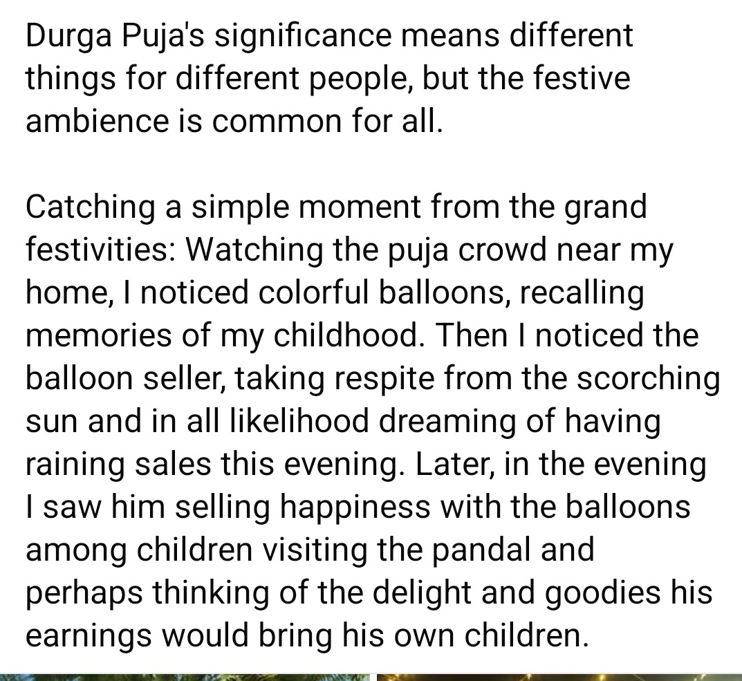Another year.  
Same man. Same spot. Same shirt. Still inspiring. 
What do you think ? 

Attached my last year's post alongside pictures from 2024 &amp; 2025.
#DurgaPuja2025