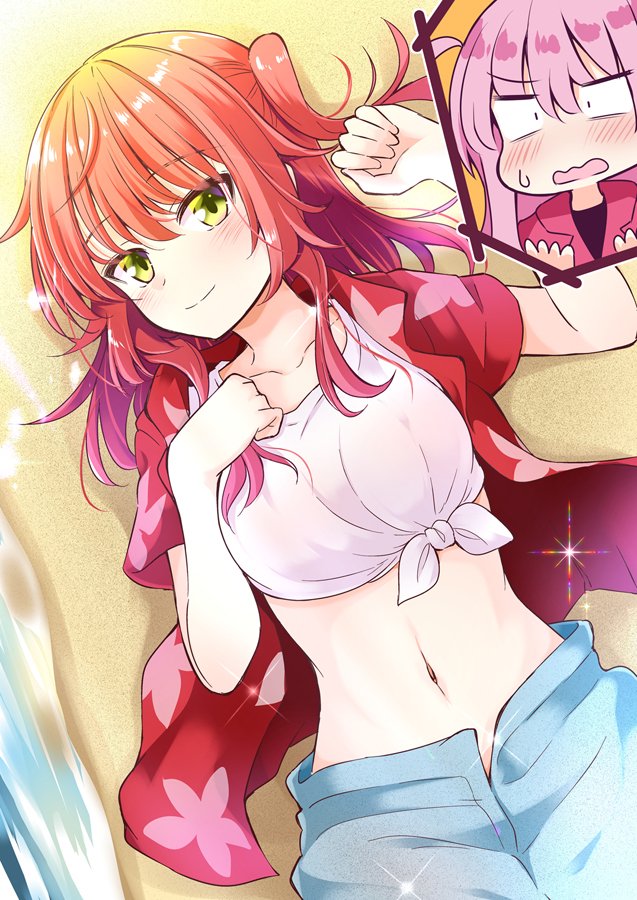 もう先月だけど ぼざろ&わたなれ
#今月描いた絵を晒そう 