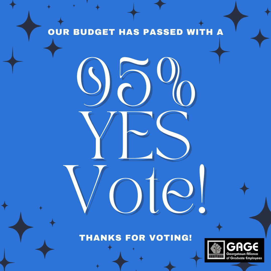 Georgetown Alliance of Graduate Employees (@wearegage) on Twitter photo 