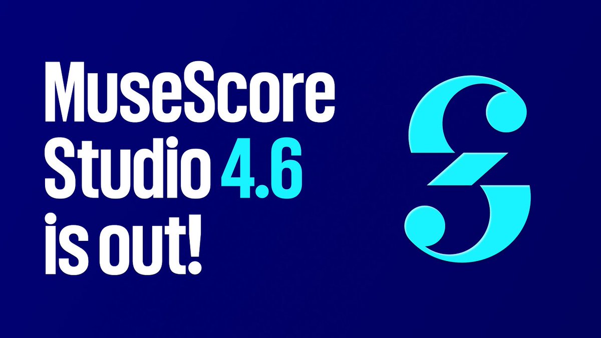 Our new release: MuseScore 4.6 is out now! This is an enormous release. Have a look and let me know what you think!

youtu.be/J2gY9CbMuoI?fe…