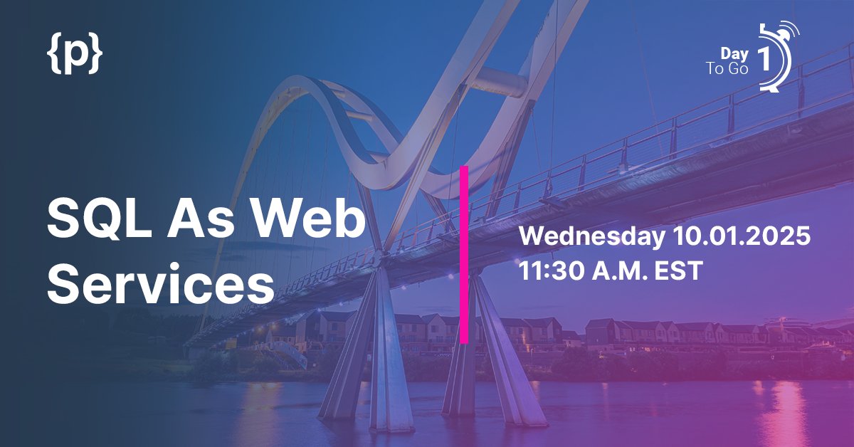 programmersio's tweet image. ⏰ Just 1 day to go!
Join us for a practical session on SQL as Web Services and discover how GET/PUT/POST operations + stored procedures can simplify IBM i application development.
Free registration → programmers-io.zoom.us/webinar/regist…
#IBMi #SQLWebServices #EmbeddedSQL #TechWebinar