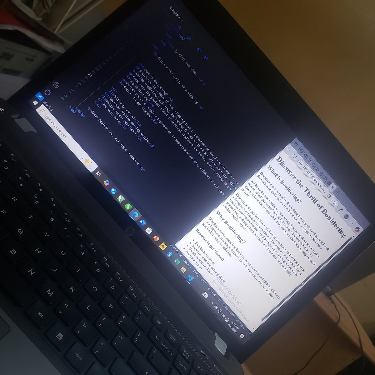 Olans_Global's tweet image. Day 2 of my coding journey! 🚀 Today was all about diving deeper and building on yesterday's foundations. Still getting those "aha!" moments when things click, and realizing how much there is to learn. The excitement is real!
#Coding #Tech #HTMLDesign #nevergiveup