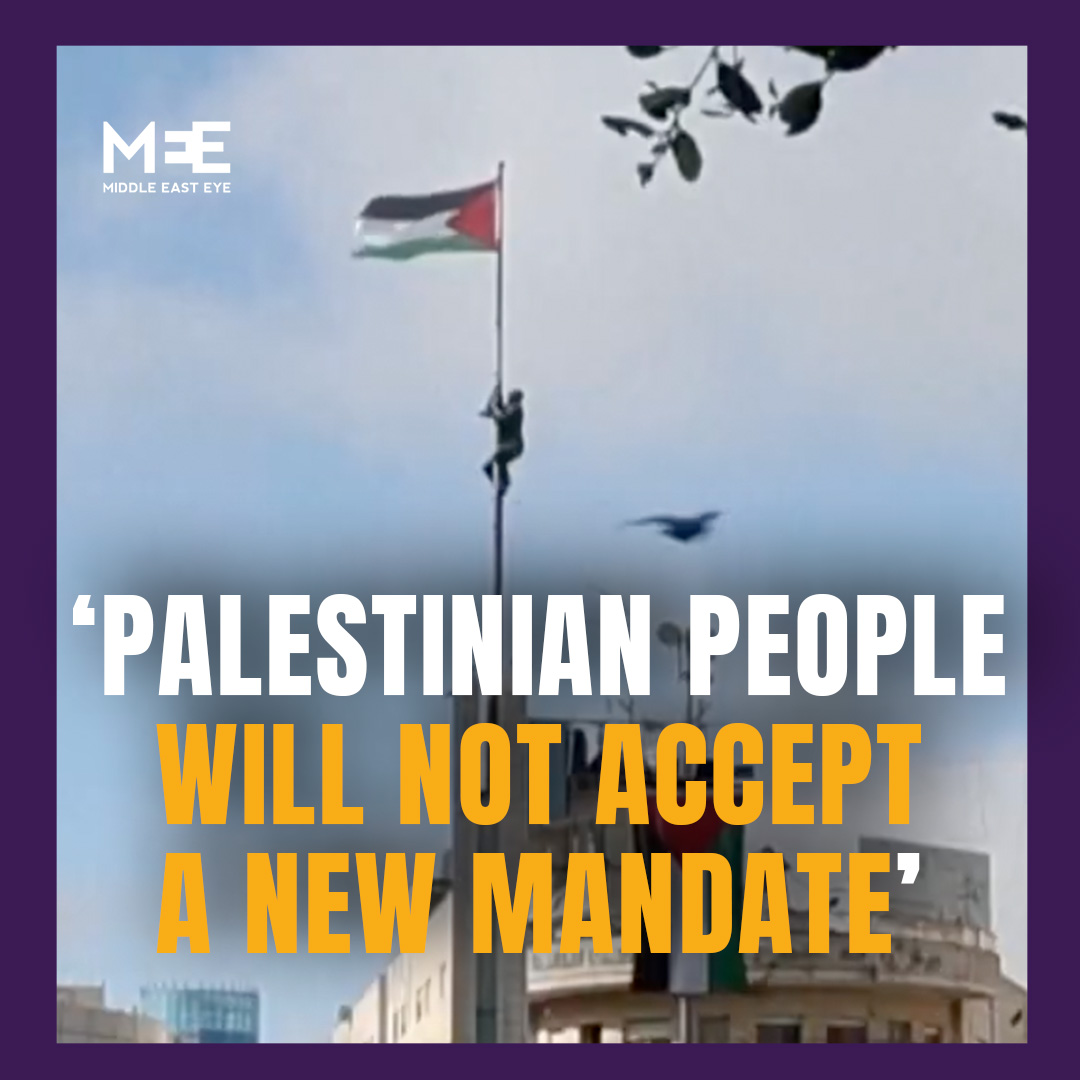 Palestinians in occupied West Bank reject Trump Gaza plan