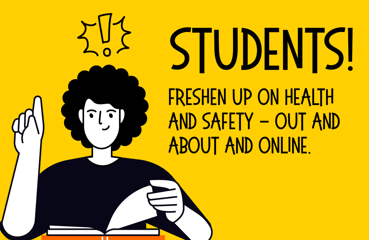 🎓Students! Freshen up on health and safety - out and about and online!
Services across Warwickshire are helping students have a safe and healthy start to the new term by sharing information and details of local support.
👉Find out more: safeinwarwickshire.com/news/article/1…
#SafeInWarks