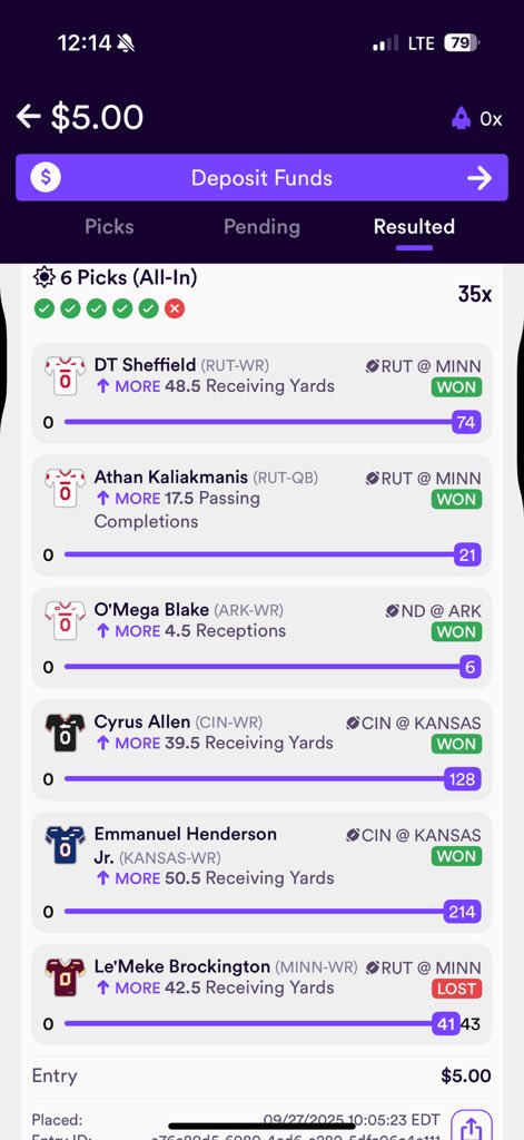 StevenLeedom's tweet photo. @DabbleFantasy Golf1234 this was so close https://t.co/sgZvYTrJq4