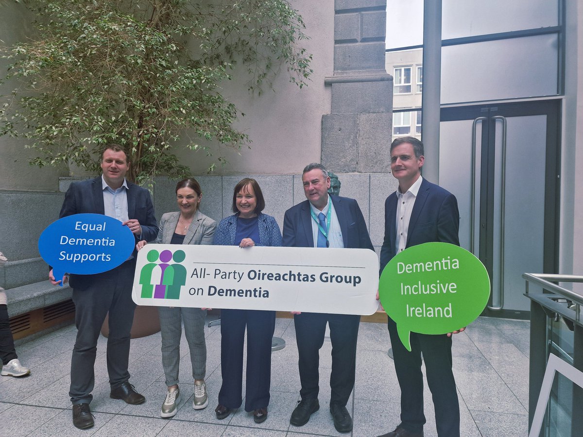 Today #TeamASI were at Leinster House with the All-Party Oireachtas Group on Dementia. Thank you Senator <a href="/Fiona_Kildare/">Senator Fiona OLoughlin</a> &amp; Deputy George Lawlor for the opportunity to host. More on #Budget2026 at alzheimer.ie/creating-chang…
