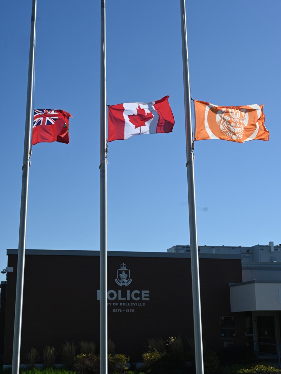 Today, on the National Day for Truth &amp; Reconciliation, the BPS flies the Survivors’ Flag at half-mast, honouring residential school Survivors and reflecting on their lasting impact. We remain committed to listening, learning &amp; supporting truth and reconciliation.