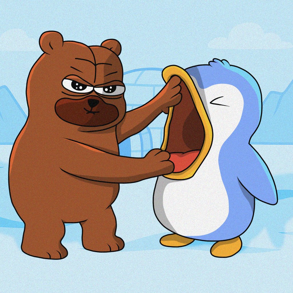Pengu: Beary where have you been ? omg 

Me: I’m still here, i just went off for few days when it seems everyone hate me