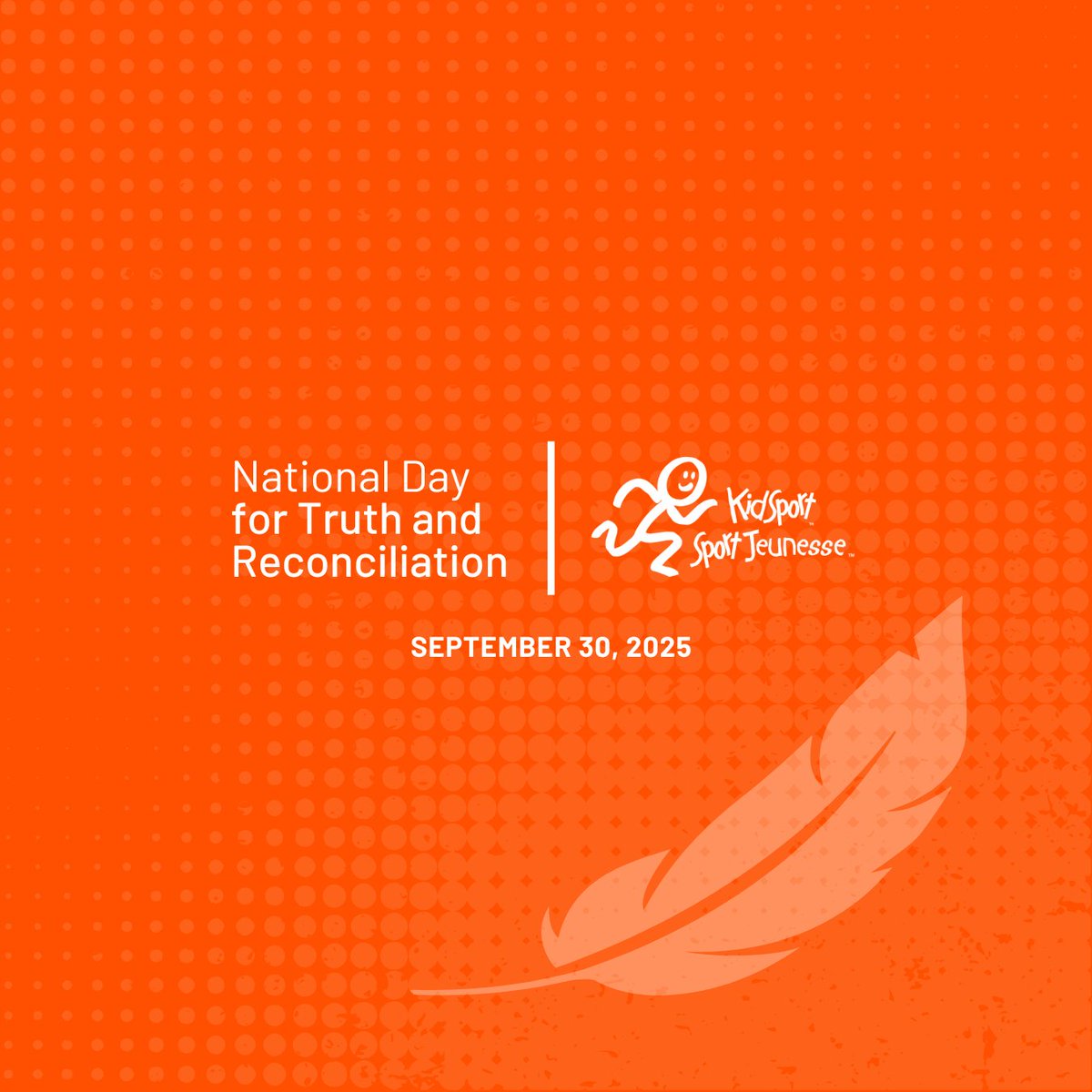 KidSportAlberta's tweet image. Today we observe the National Day for Truth and Reconciliation by listening, honouring and remembering.

#NDTR #EveryChildMatters #SoALLKidsCanPlay
