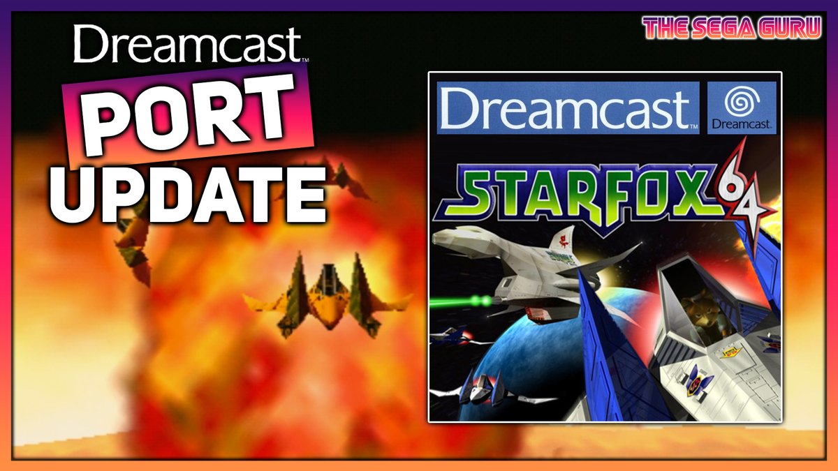 #starfox port to the #sega #dreamcast update is here!

youtu.be/KszDMoDM3tM Being ported by JNMartin

Now includes, motion blur and much more!

<a href="/TheDCJunkyard/">The Dreamcast Junkyard... is 20 Years Old! 🥳</a> <a href="/DreamcastHubCom/">DreamcastHub</a> <a href="/SDCNostalgia/">@DreamcastNostalgia</a> <a href="/CombyLaurent1/">Sega Dreamcast Info</a> <a href="/falco_girgis/">Falco Girgis</a> <a href="/Sega16/">Sega-16.com (@sega-16.bsky.social)</a> <a href="/THELEGACYOFSEGA/">THE LEGACY OF SEGA</a>