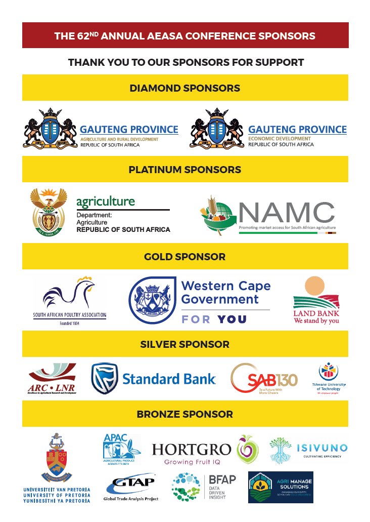 Agricultural Economics Association of SA tweet media