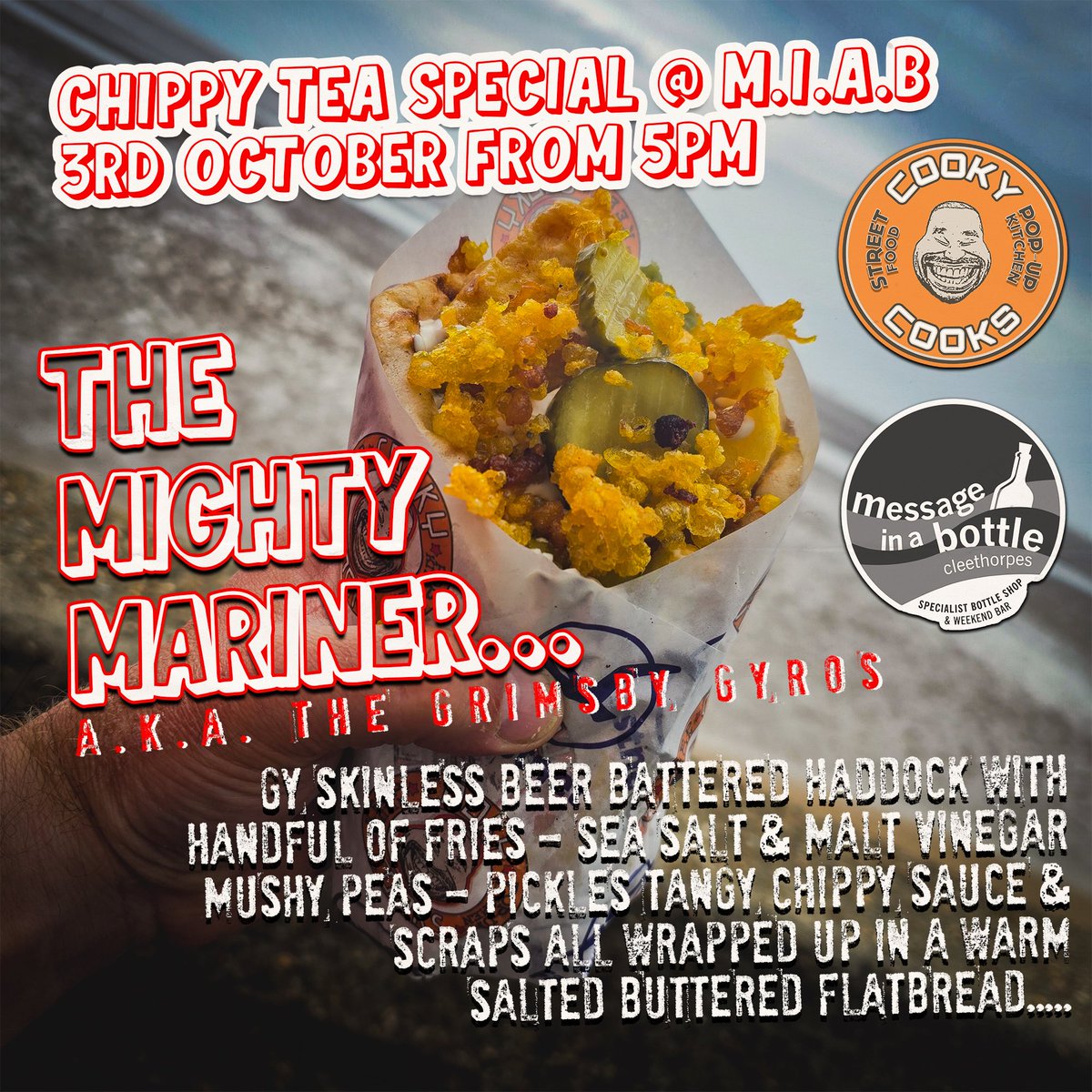 CooksCooky's tweet image. Back @miabcleethorpes this weekend...

If you're about pop and see us.....

#KeepSmilin