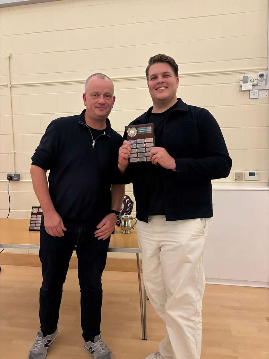 WetheralCC's tweet image. End of Season awards! 🏏

Next up we’ve got the Midweek Player of the Year - Lewis Fuller. 

Co-founder of the bomb squad, Lew made over 250 runs scoring at a SR of 160, getting us off to a number of flyers. 

Well done Lew 👏