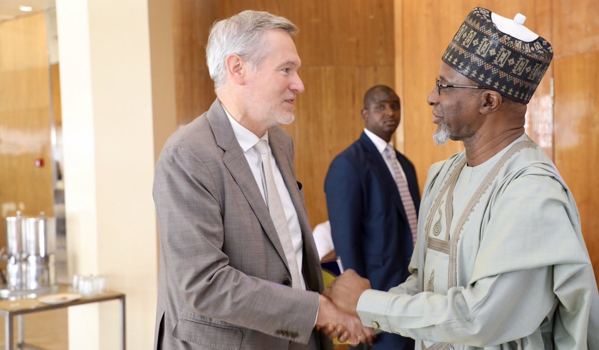 BalarabeAbbas_'s tweet photo. FG Launch €175M EIB-Funded Climate Adaptation Project to Combat Erosion and Flooding

Today, I had the privilege of launching the Nigeria Climate Adaptation – Erosion and Watershed Project (NEWMAP-EIB) at the Congress Hall of Transcorp Hilton Hotel, Abuja, a €175 million initiative in partnership with the European Investment Bank (EIB). 

This project is a pivotal step in our nation’s fight against erosion, flooding, and watershed degradation, fostering climate resilience and sustainable livelihoods across 23 states.

This is a significant milestone in Nigeria’s commitment to environmental protection and climate adaptation. Building on the successes of the World Bank-supported Nigeria Erosion and Watershed Management Project (NEWMAP-IDA) from 2013 to 2022, which addressed gully erosion, bolstered food security, and strengthened community resilience, NEWMAP-EIB will continue this legacy. 

Approved in 2020 with €175 million from the EIB, the project will unfold over five years in Abia, Akwa Ibom, Anambra, Borno, Cross River, Delta, Ebonyi, Edo, Enugu, Ekiti, Gombe, Imo, Kaduna, Kano, Katsina, Kogi, Nasarawa, Niger, Ogun, Ondo, Oyo, Plateau, and Sokoto. It aims to combat gully erosion, safeguard farmlands and infrastructure, and enhance livelihoods through sustainable land and water management.

I extend my heartfelt gratitude to President Bola Ahmed Tinubu for his visionary leadership under the Renewed Hope Agenda, which champions climate-smart and resilient cities. My appreciation also goes to the Minister of Finance, the National Assembly, state governments, development partners, civil society, and community leaders for their unwavering support in making this project a reality.