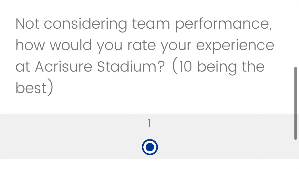 DanGlesack_'s tweet photo. Pitt football sending me their weekly survey. Never once filled it out until now. #FireNarduzzi https://t.co/2UmlrVQLtI