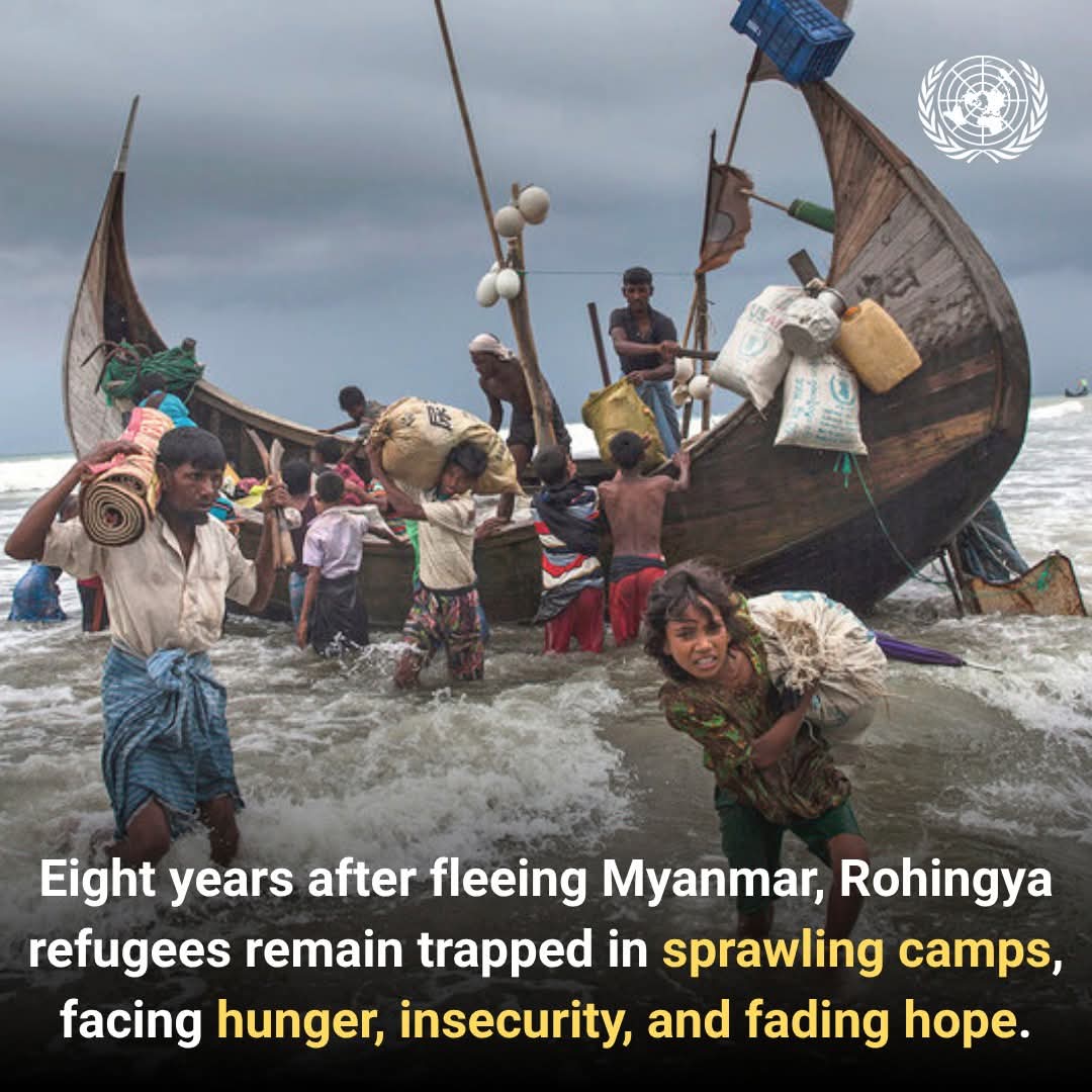 SRsuhelrana's tweet image. After mass exodus, limbo: Rohingya refugees test international resolve
 29 September 2025
#UN ungeneva.org/en/news-media/…