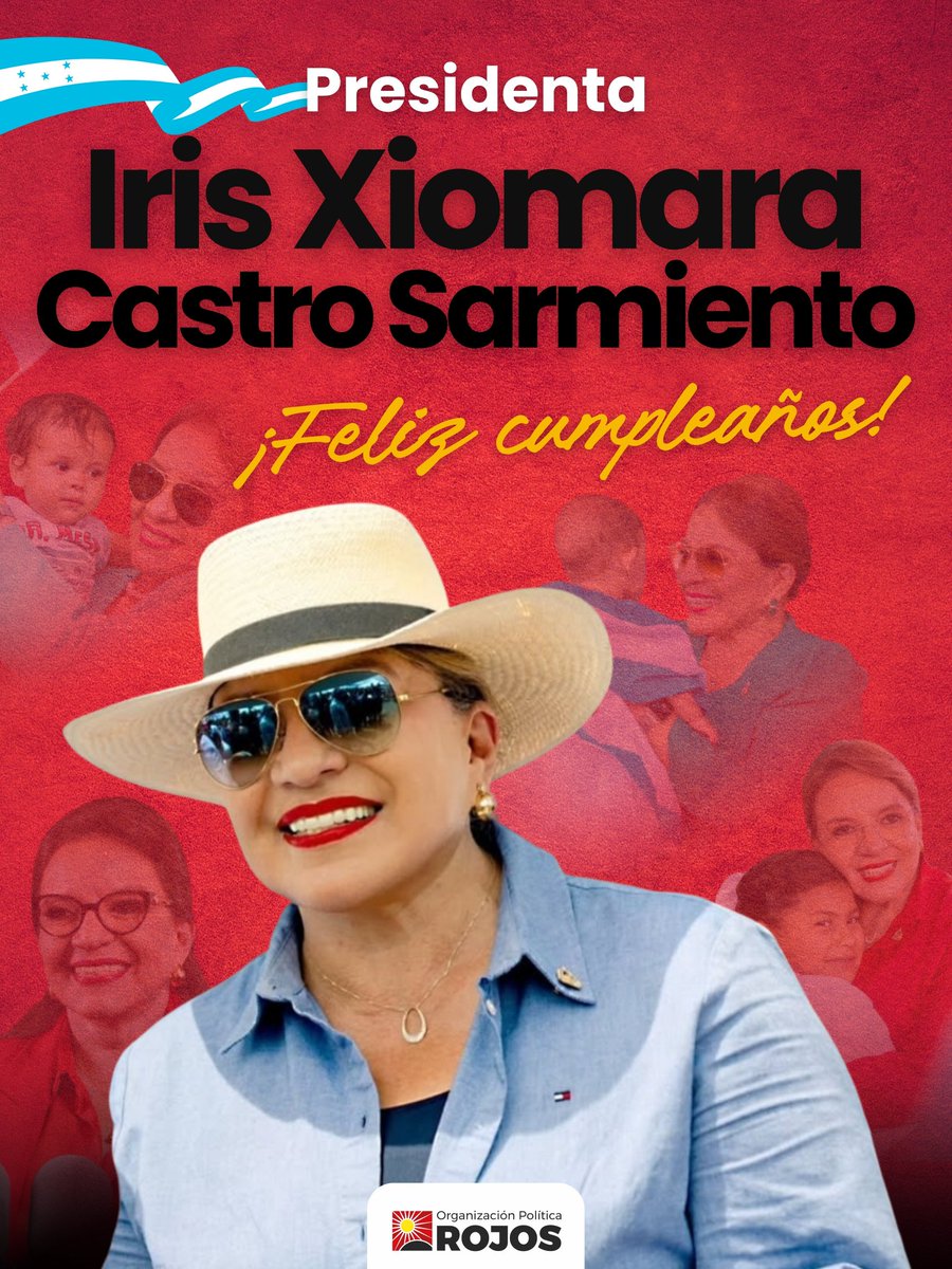 ¡Feliz cumpleaños Presidenta! ❤️