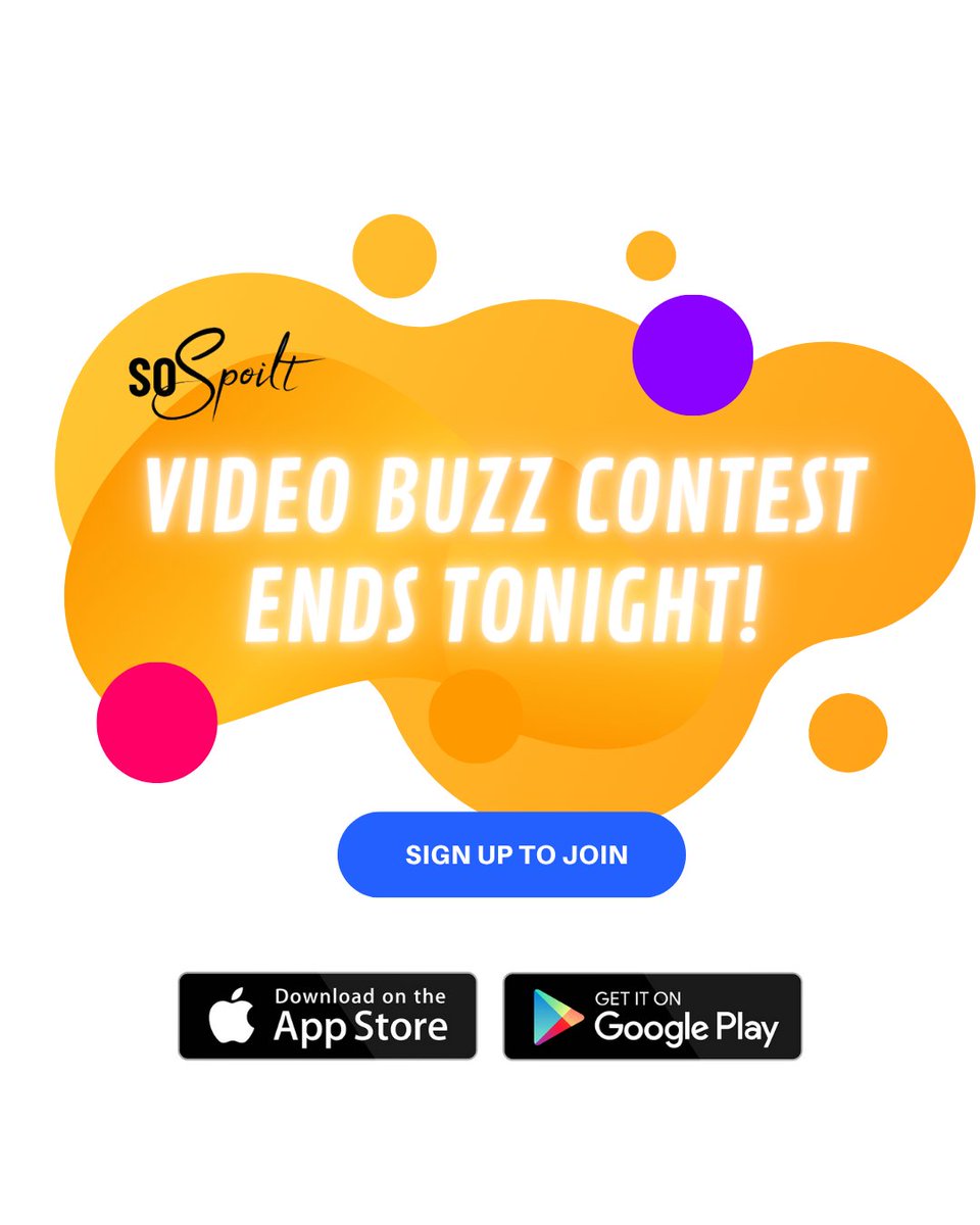 The Video Buzz Contest ends tonight! Your final chance to reply to fan video messages with a paid one, earn 💸, and grab cash prizes!

🏆 $300 | 🥈 $200 | 🥉 $100

📅 Ends Sept 30 | 📢 Winners: Oct 7

Act now! Time’s almost up! ⏰

👉 Sign up here to join: sospoilt.forcreators.net/register/opera…