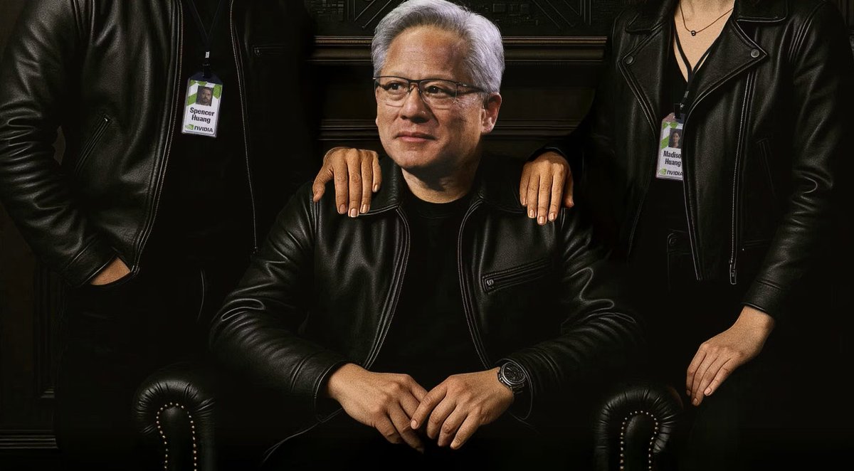 Stocktwits's tweet image. $NVDA is now worth $4.5 trillion...

That's more than $META and $AMZN COMBINED

Jensen Huang, everybody 👏