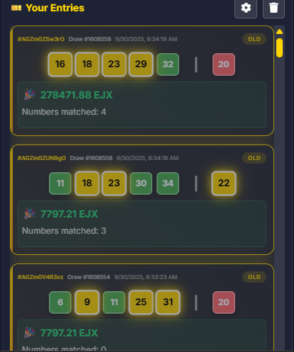 <a href="/Evojackscom/">EvoJacks.com</a> Already hit a $250 Jackpot! LFG $EJX &amp; $BTR! 

<a href="/Evojackscom/">EvoJacks.com</a> <a href="/Betaramaio/">Betarama.io</a> <a href="/calotterypress/">CA Lottery Press</a> <a href="/TNLUK/">The National Lottery</a> #LOTTO #superlotto <a href="/SOLOTTOONSOL/">$LOTTO</a> <a href="/MegalottoPump/">Mega Lotto</a> <a href="/PowerBall/">power ball</a> <a href="/LotoPrediction/">SA Lotto & Powerball Prediction</a> 
Millionaire in the making here. im gonna hit it first! 
🤑🤑🤑