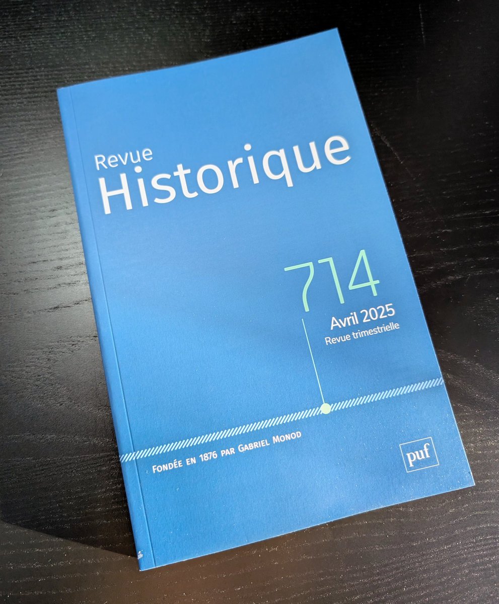 Je suis très heureux d'avoir pu participer à ce nouveau numéro de la Revue historique (<a href="/editions_PUF/">PUF</a>) avec un article sur la cellule et les activités internationales de l'UNI à la fin de la guerre froide !