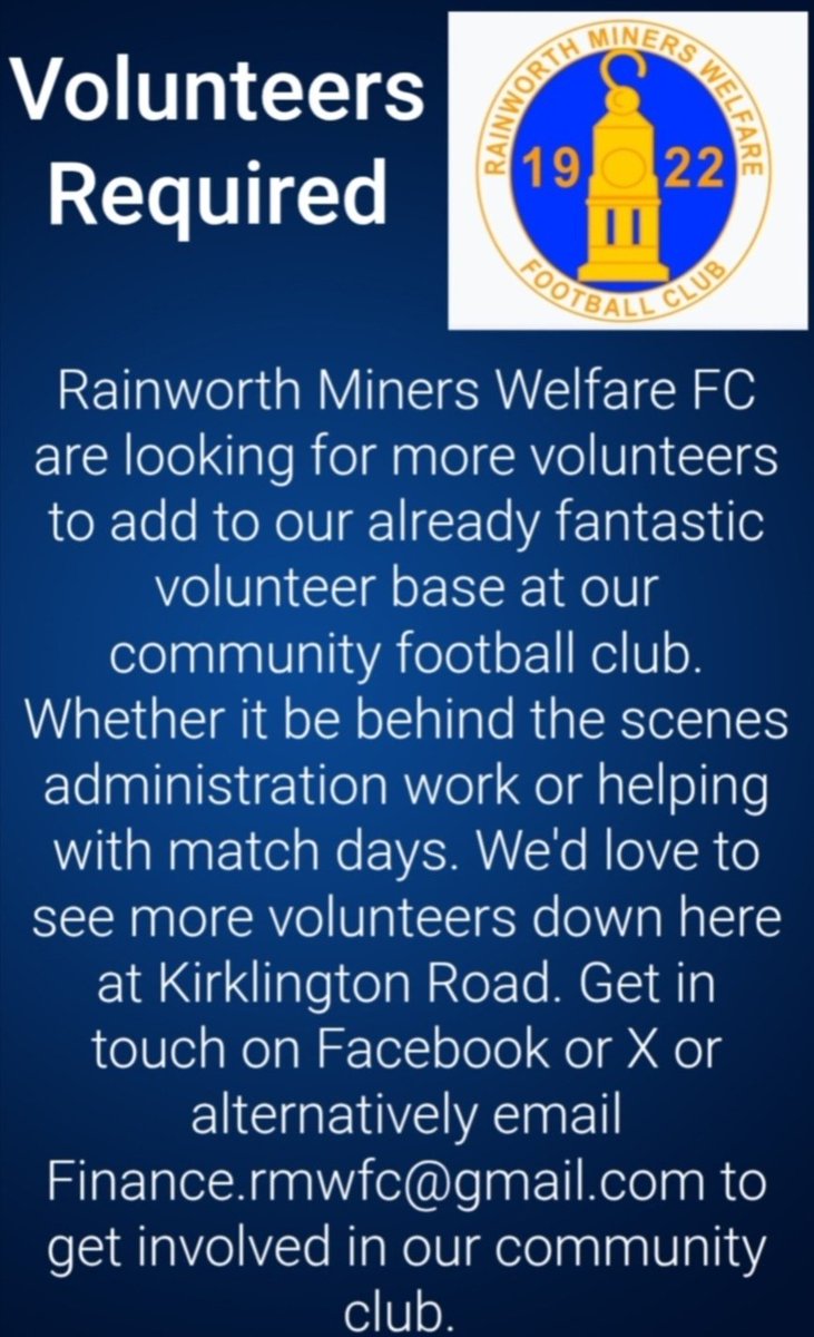Rainworth MWFC tweet media