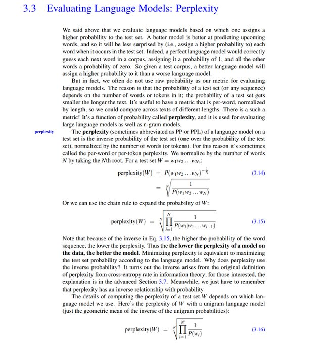 shruti_mz's tweet photo. #LUD3
Today I learnt how language models are evaluated through intrinsic and extrinsic methods, and explored perplexity in depth as an intrinsic evaluation metric, including how to calculate it for a simple bigram model.
#LearningUtsav
#FestivalOfLearning
@learning_utsav https://t.co/tJ3NnE2LVd