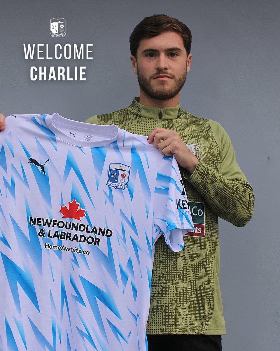 We’re pleased to announce that Charlie McCann has joined the club on a deal running through until the summer of 2027, with the option of a further 12 months. 🗓️ 

*Subject to EFL approval. ✍️

#WeAreBarrow