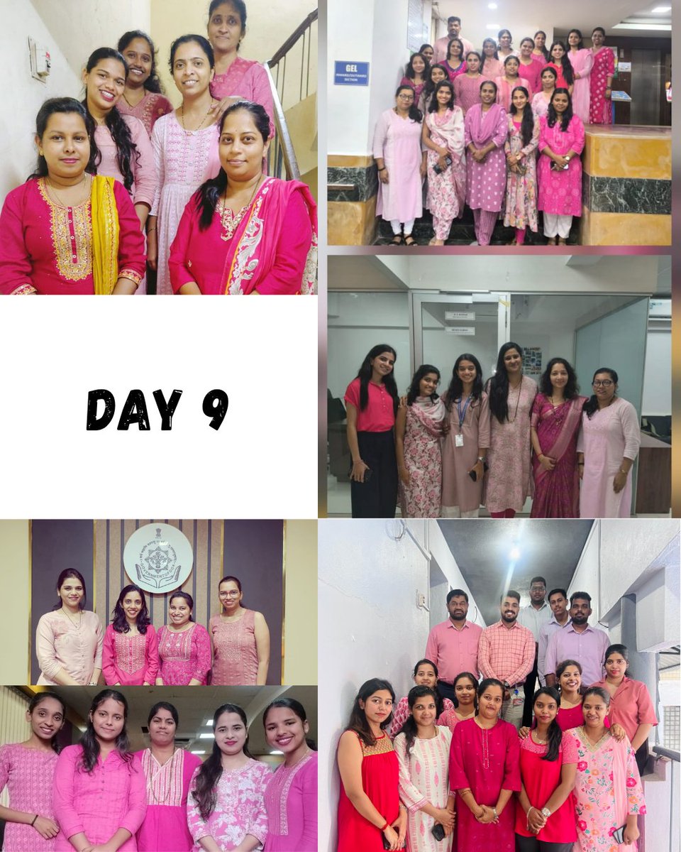 GoaElectronics's tweet photo. Bringing the charm of Pink to the office today. Let’s paint the day with positivity! 🎀 #PinkPower #NavratriCelebrations #GEL #GovtofGoa https://t.co/WlCN6UsMZI