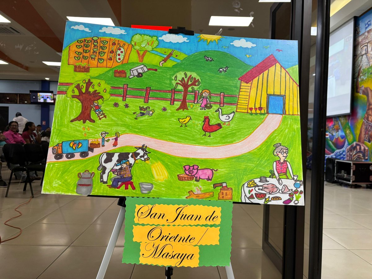 "Sembrando y Cosechando Salud" .  7ª Edición del Concurso Nacional de Dibujos dirigidos a niñas y niños de 3 a 6 grado de primaria. Esta iniciativa la impulsa el Ministerio de Educación para promover hábitos saludables a través del arte y la creatividad. #FNT #TaniaLaGuerrillera