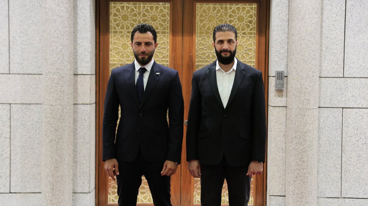 Jamil_Alhasaan's tweet photo. الحساب المهتم بأخبار السيد الرئيس أحمد الشرع 
@SharaaPresident

https://t.co/kzREMP4WaD https://t.co/P4ywnPSUfJ
