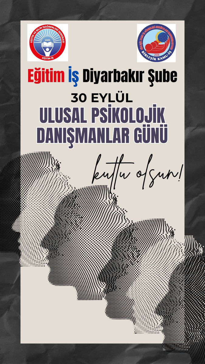 egitimis21's tweet photo. 🎗️ Bireylerin ruh sağlığını koruyan, öğrencilerin yolunu aydınlatan, eğitimde rehberliğiyle fark yaratan tüm psikolojik danışmanlarımızın 30 Eylül Ulusal Psikolojik Danışmanlar Günü kutlu olsun.

#UlusalPsikolojikDanışmanlarGünü #EğitimİşDiyarbakır #BirleşikKamuİş https://t.co/4mmBR3LoEz