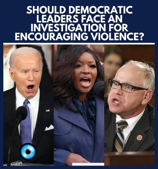 🚨Should Democrat leaders be investigated for encouraging violence?

Yes or No? 
If yes give a thumbs up🤙 for MAGA