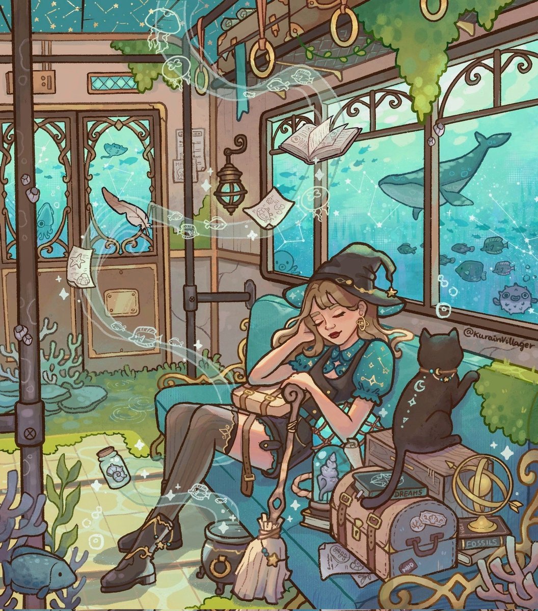KurainVillager's tweet photo. Repost your fantasy art✨ https://t.co/WVrODb2irF