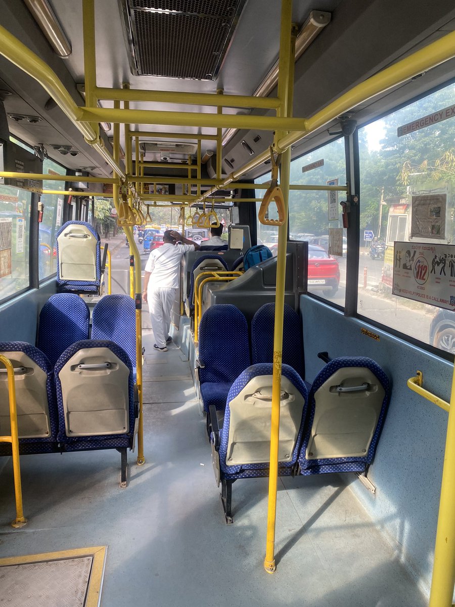 Public transport is not used effectively. At least during lean period regular 2/4 wheelers should switch to public transport. It was a breeze today and whole thing to myself. <a href="/BMTC_BENGALURU/">BMTC</a> #bengalurutrafficwoes #bengaluru