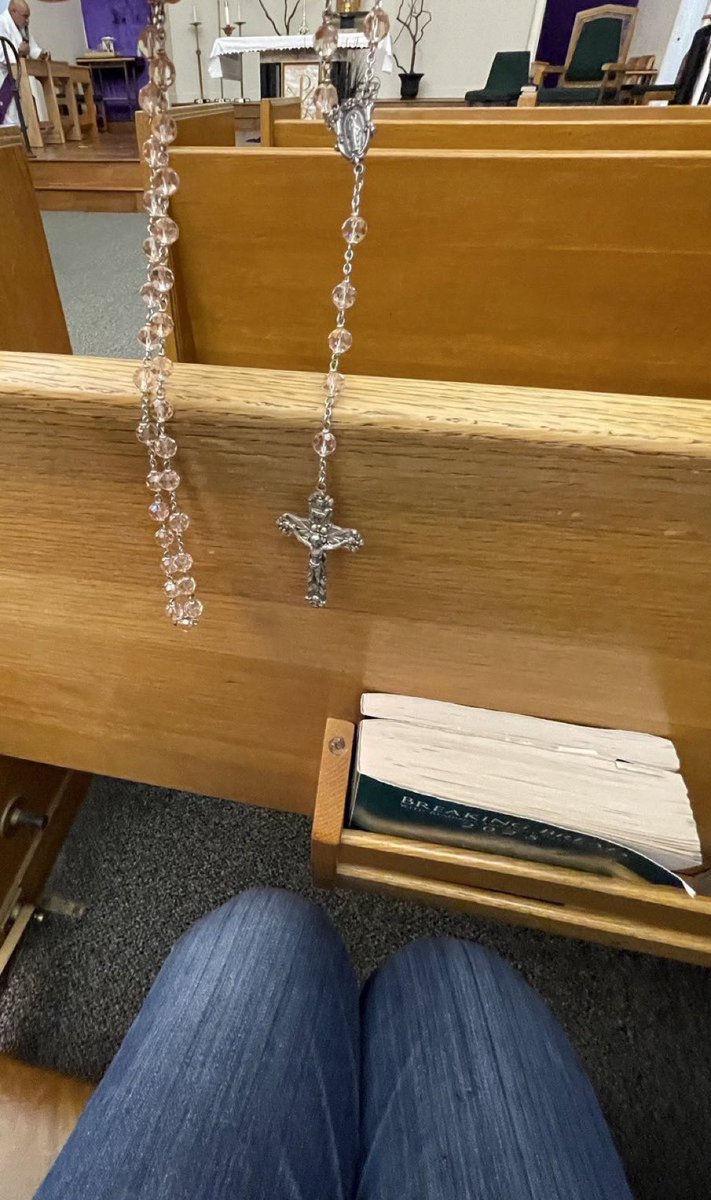 If you are seeing this, please know I went to Mass and prayed for all of you this morning, for all your needs, all your intentions.